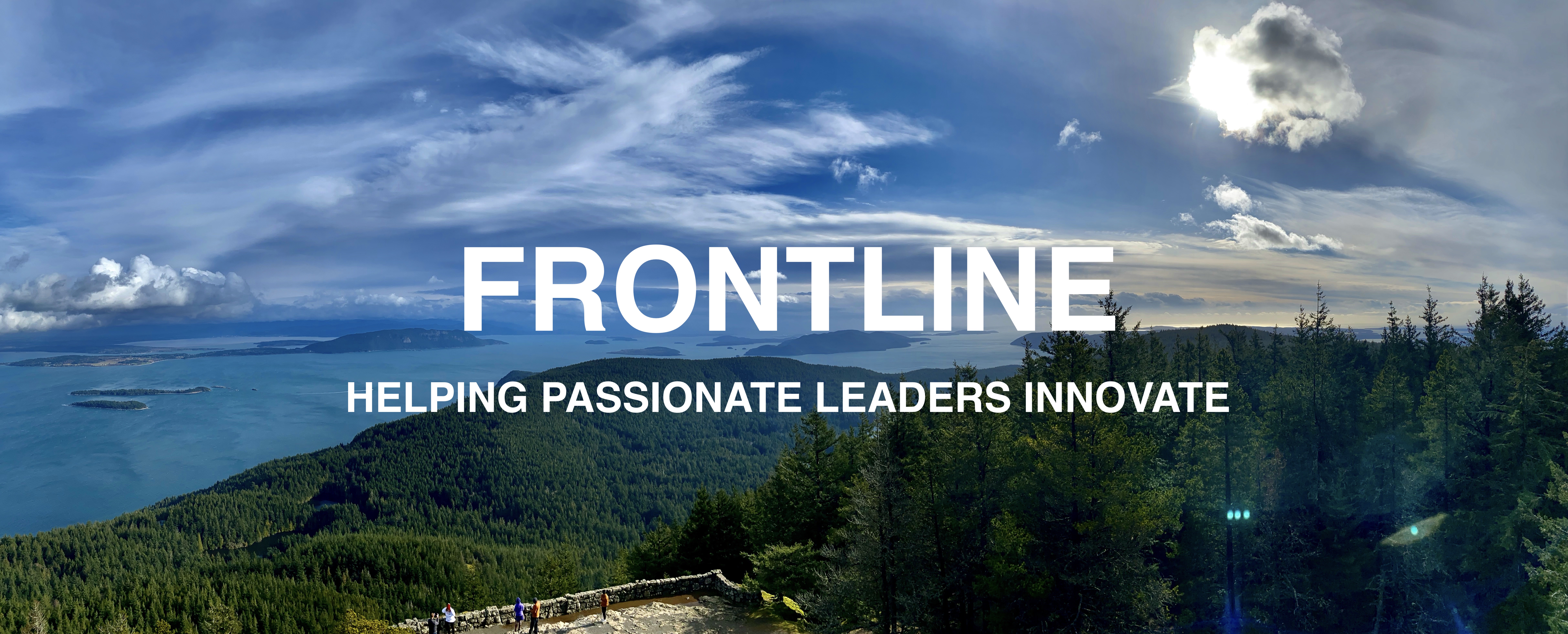 Frontline Group Banner Helping Passionate Leaders Innovate